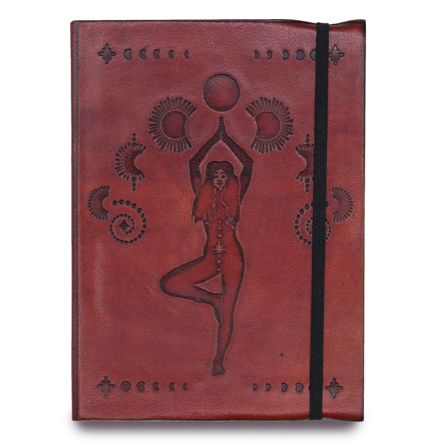 Small Notebook with strap - Cosmic Goddess