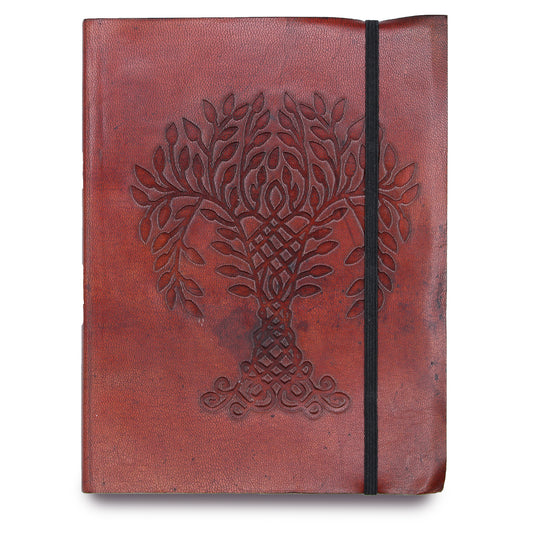 Libreta Mediana con Correa - Árbol de la Vida