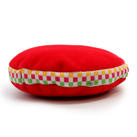 Singing Bowl Velvet Cushion - 7cm