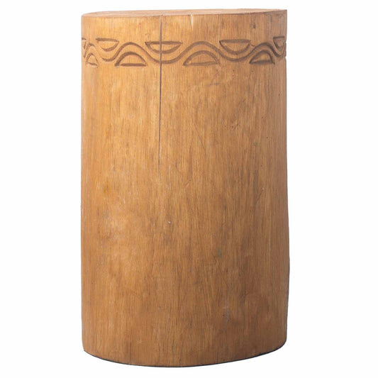 Tribal Stool / Table -  Albasia - Natural