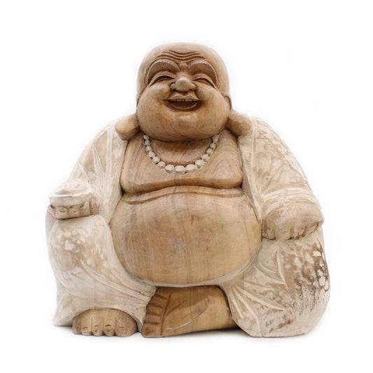 Buda Feliz - Encalado 30cm