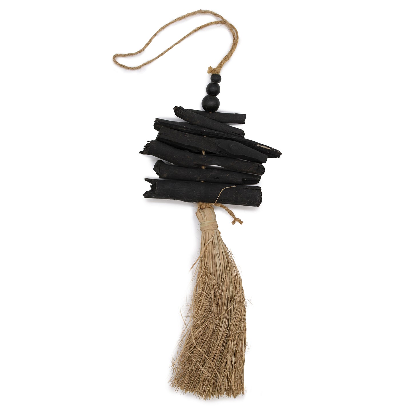 Hanging  Driftwood Tassel 42cm