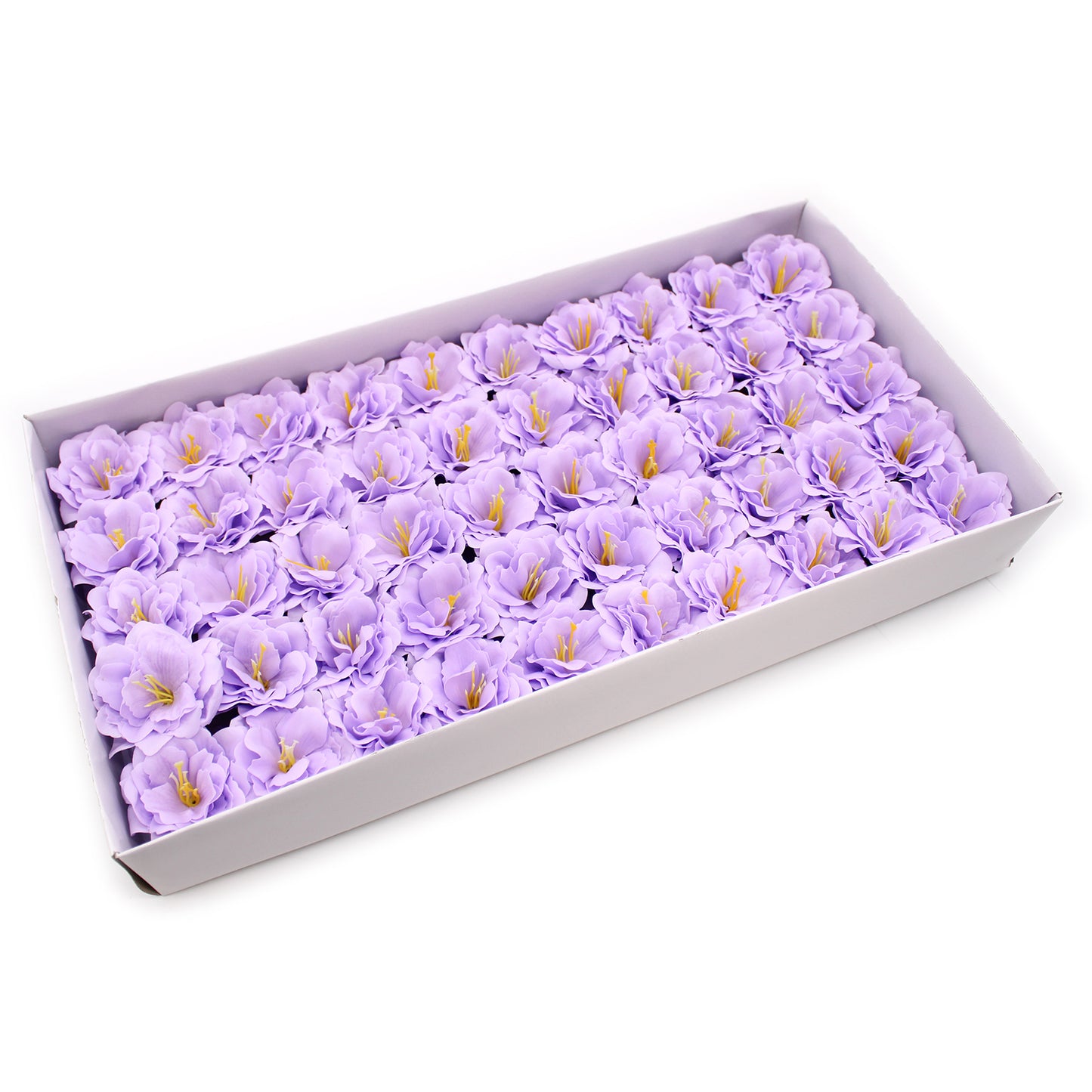 Craft Soap Flower - Small Peony - Purple