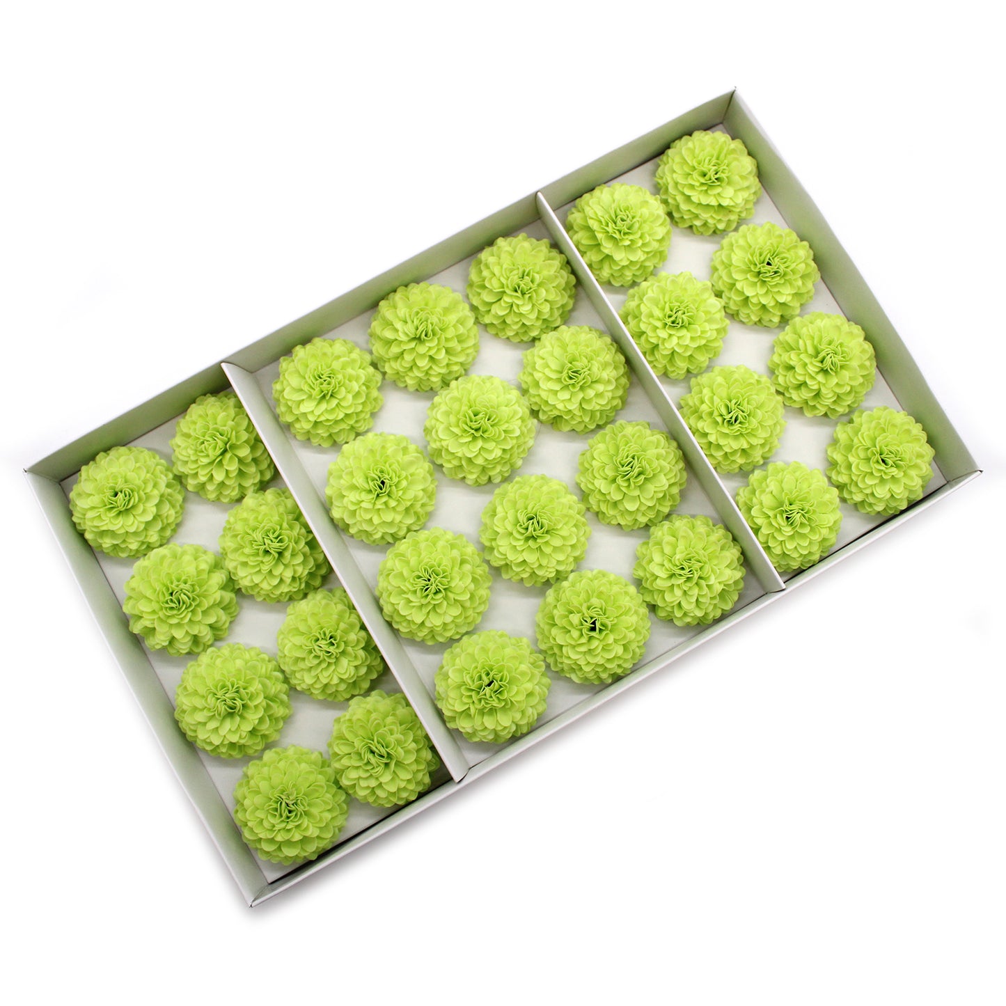 Craft Soap Flower - Small Chrysanthemum - Light Green