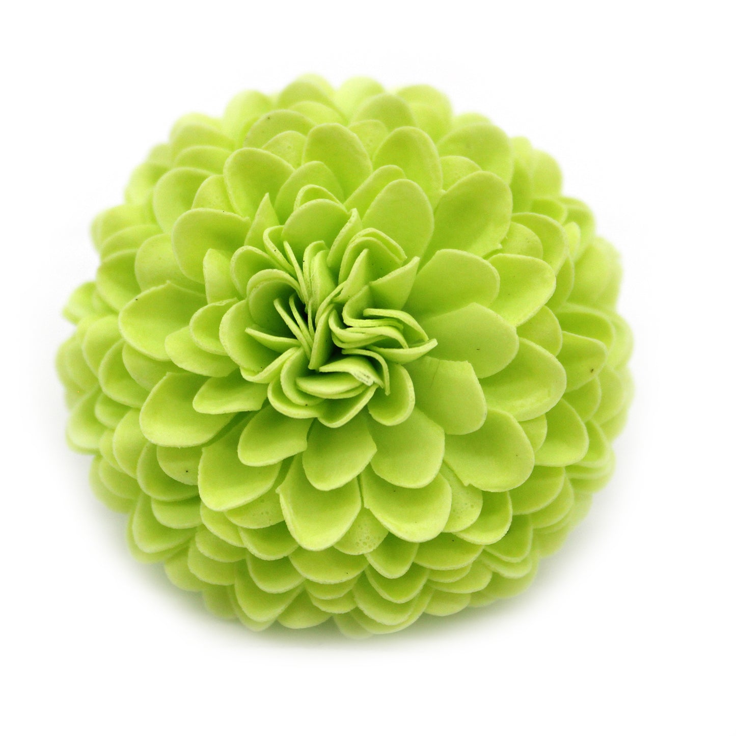 Craft Soap Flower - Small Chrysanthemum - Light Green