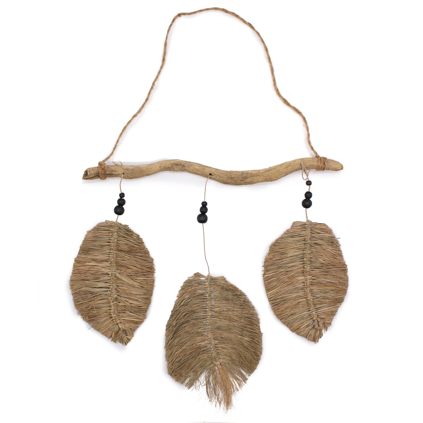 Three Piece Raffa Leaves 46x53cm