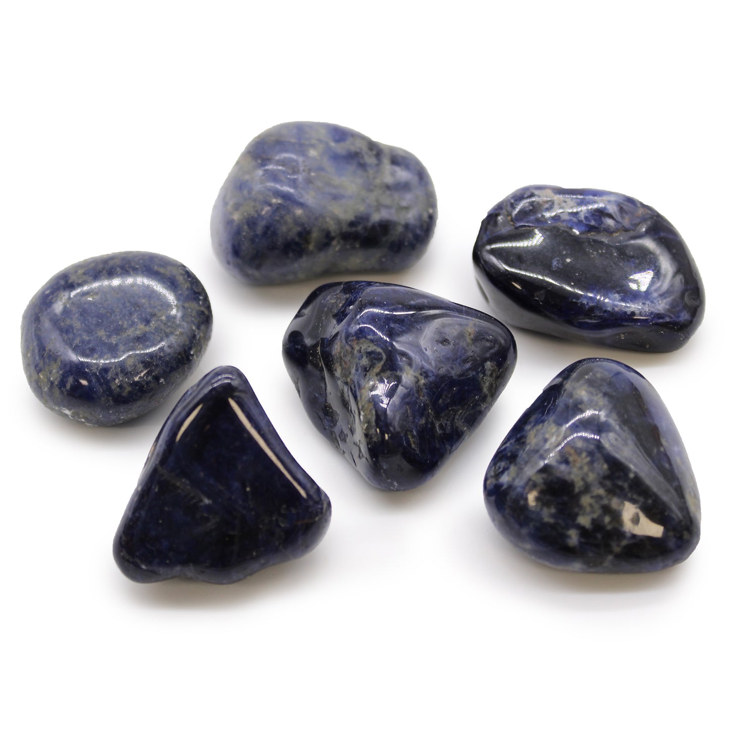 Grandes piedras africanas - Sodalita - Azul puro