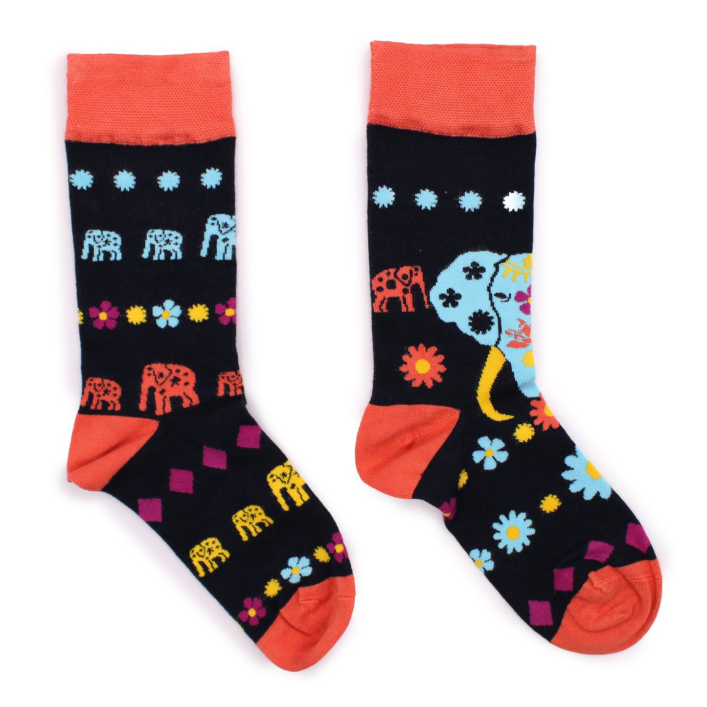 Calcetines Hop Hare Bambú S/M - Cosmic Elephant