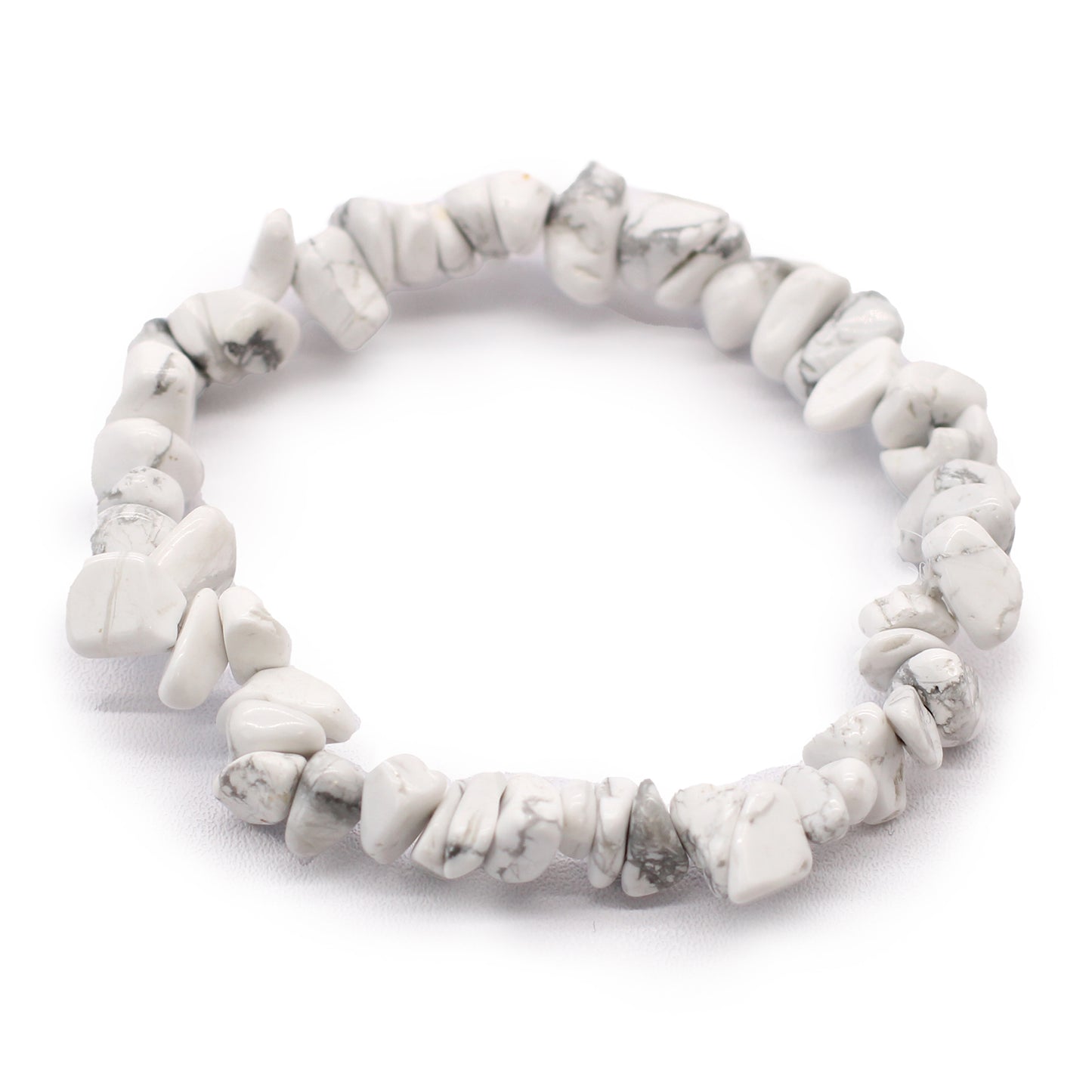 Pulsera Chipstone - Jaspe Blanco