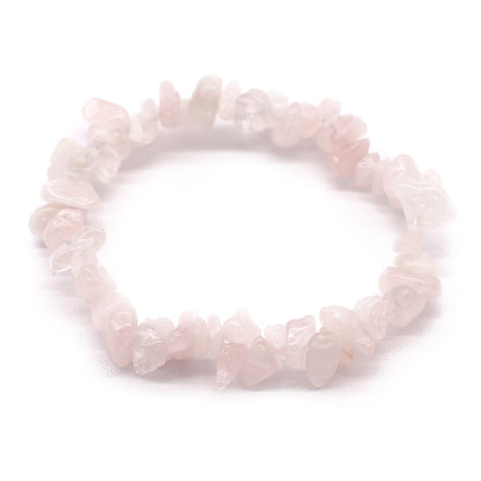 Pulsera Chipstone - Cuarzo Rosa