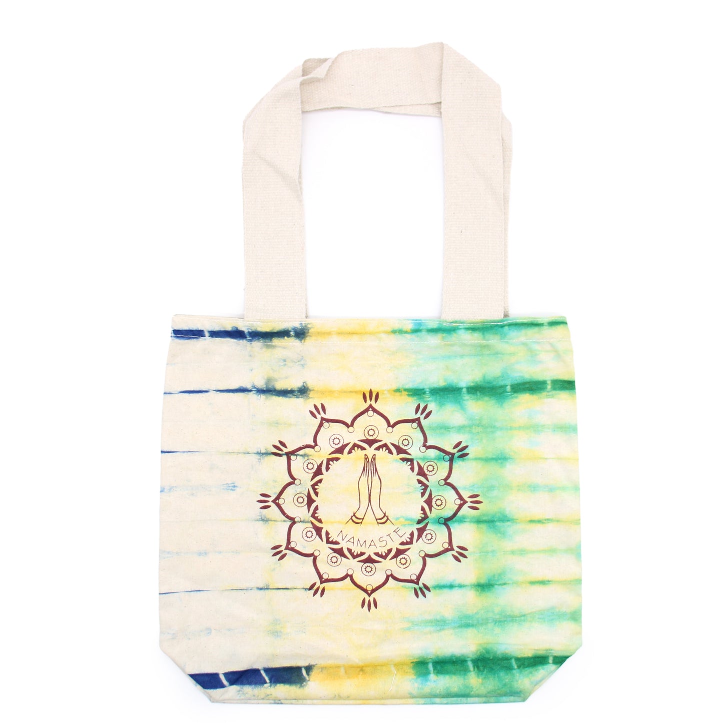 Bolsa de Algodón Tye-Dye (6oz) - 38x42x12cm - Namaste Hands - Multi - Mango Natural