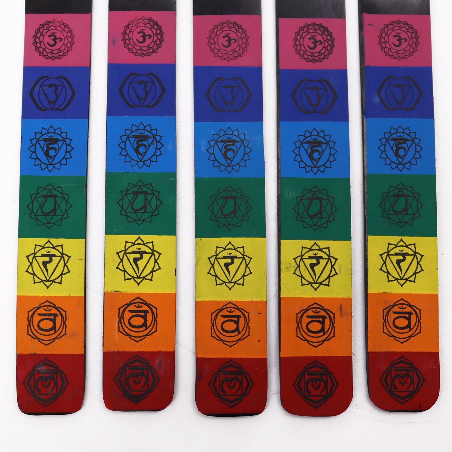 Cenicero de colores de los 7 chakras