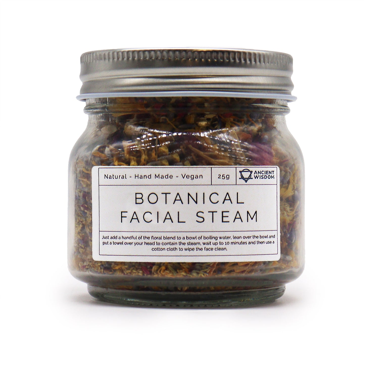 Mezcla de vapor facial botánico - Natural 250g