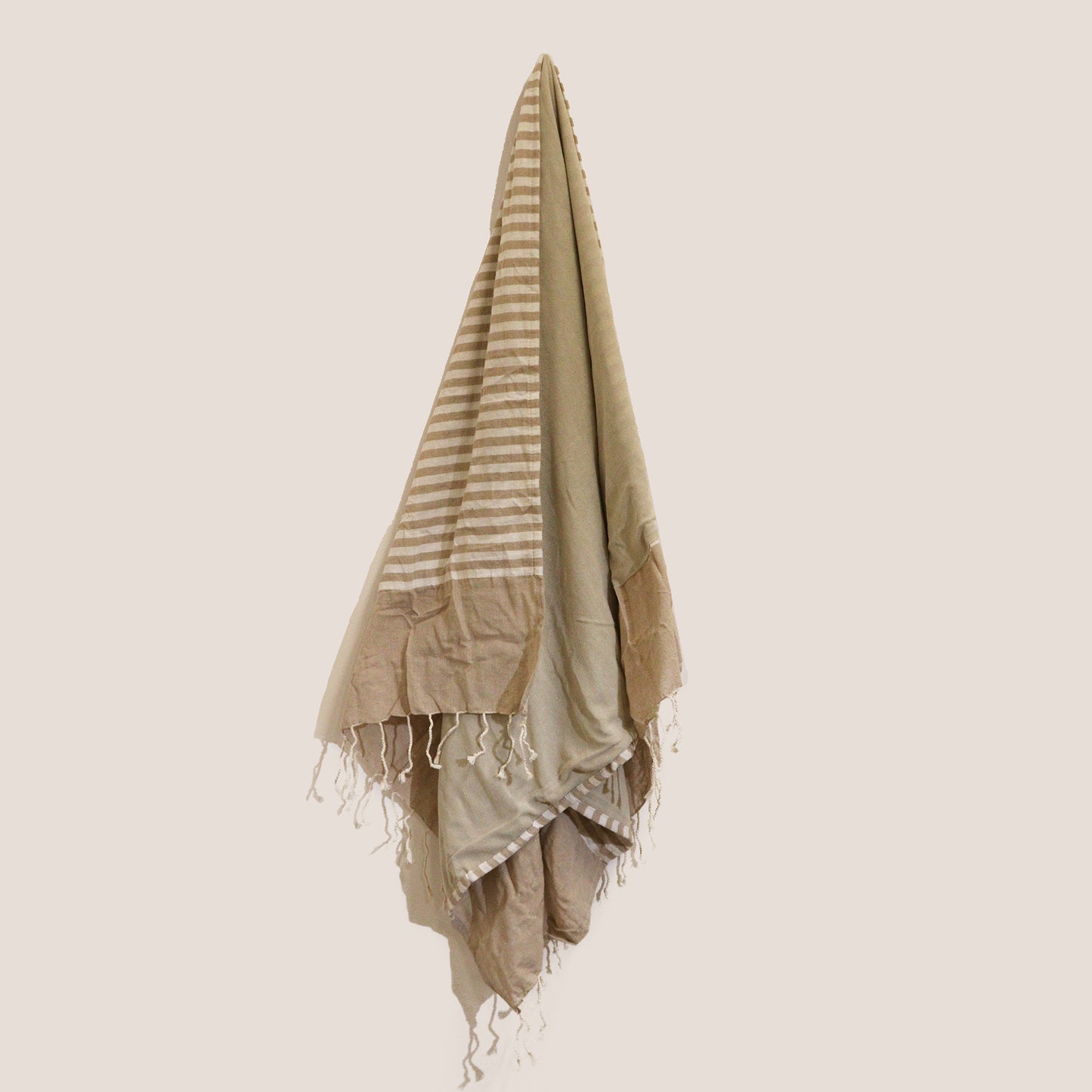 Cotton Pario Towel - 100x180 cm - Warm Sand