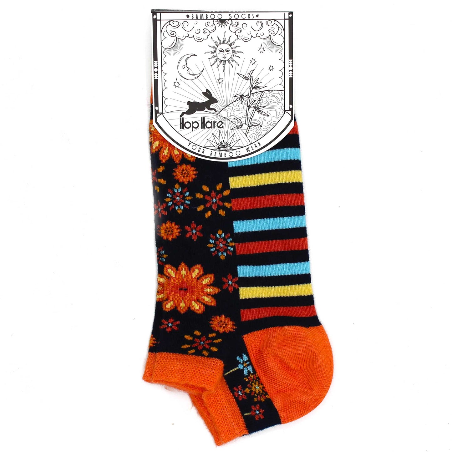 Calcetines bajos M/L Hop Hare Bamboo (7.5-11.5) - Mandala Flowers