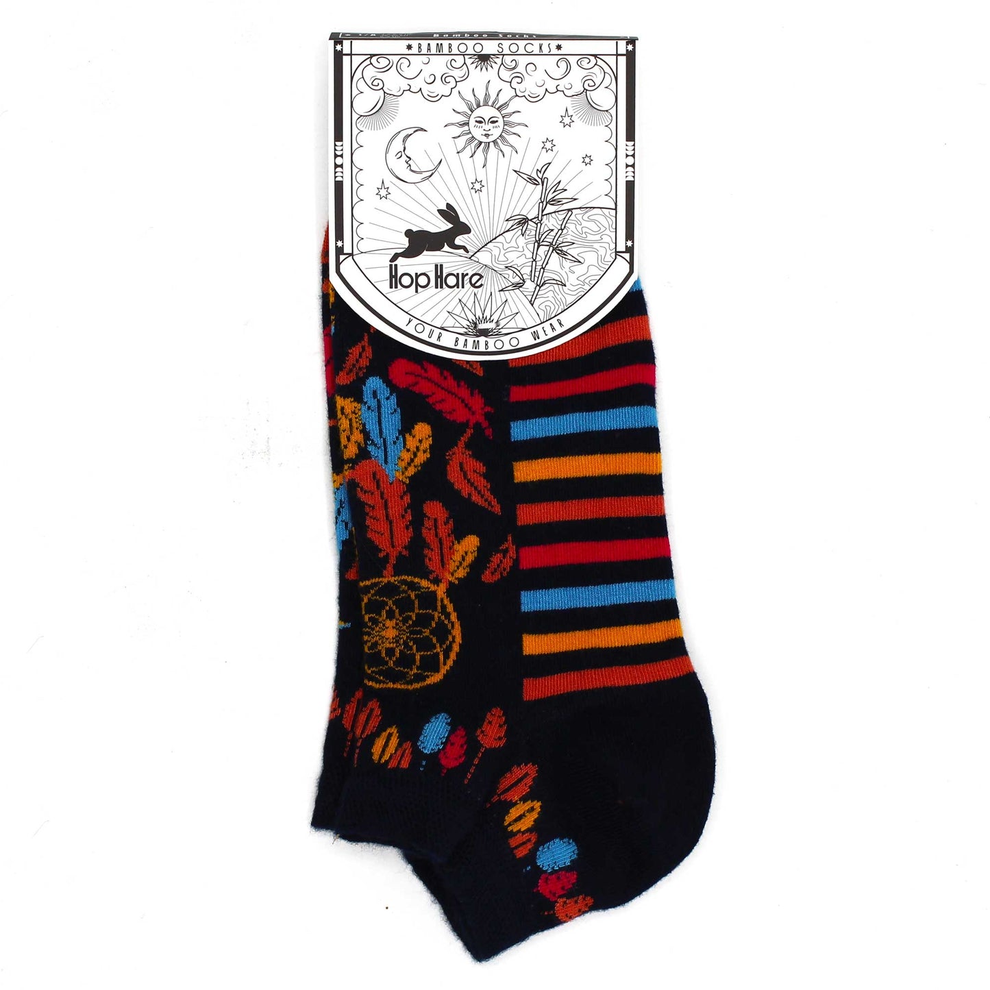 M/L Hop Hare Bamboo Socks Low (7.5-11.5) - Dreamcatcher