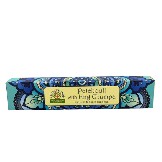 Incienso Namaste Mandala Masala - Pachulí Con Nag Champa