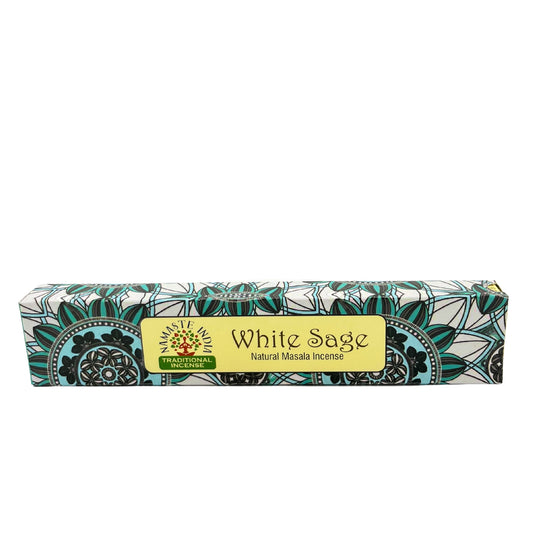 Namaste Mandala Masala Incense - White Sage