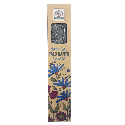 Natural Botanical Masala Backflow Incense - Palo Santo