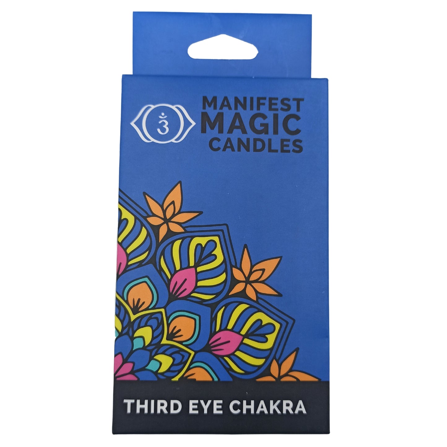 Velas Mágicas Manifiestas (paquete de 12) - Índigo - Chakra del Tercer Ojo