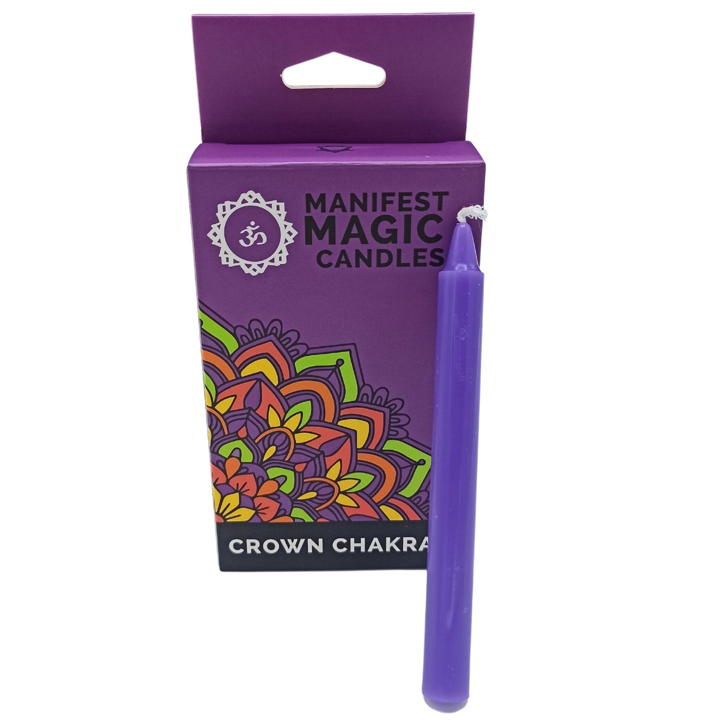 Velas Mágicas Manifiestas (paquete de 12) - Violeta - Chakra Corona