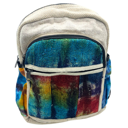 Mochila mediana Tiedye Hemp sin estampado