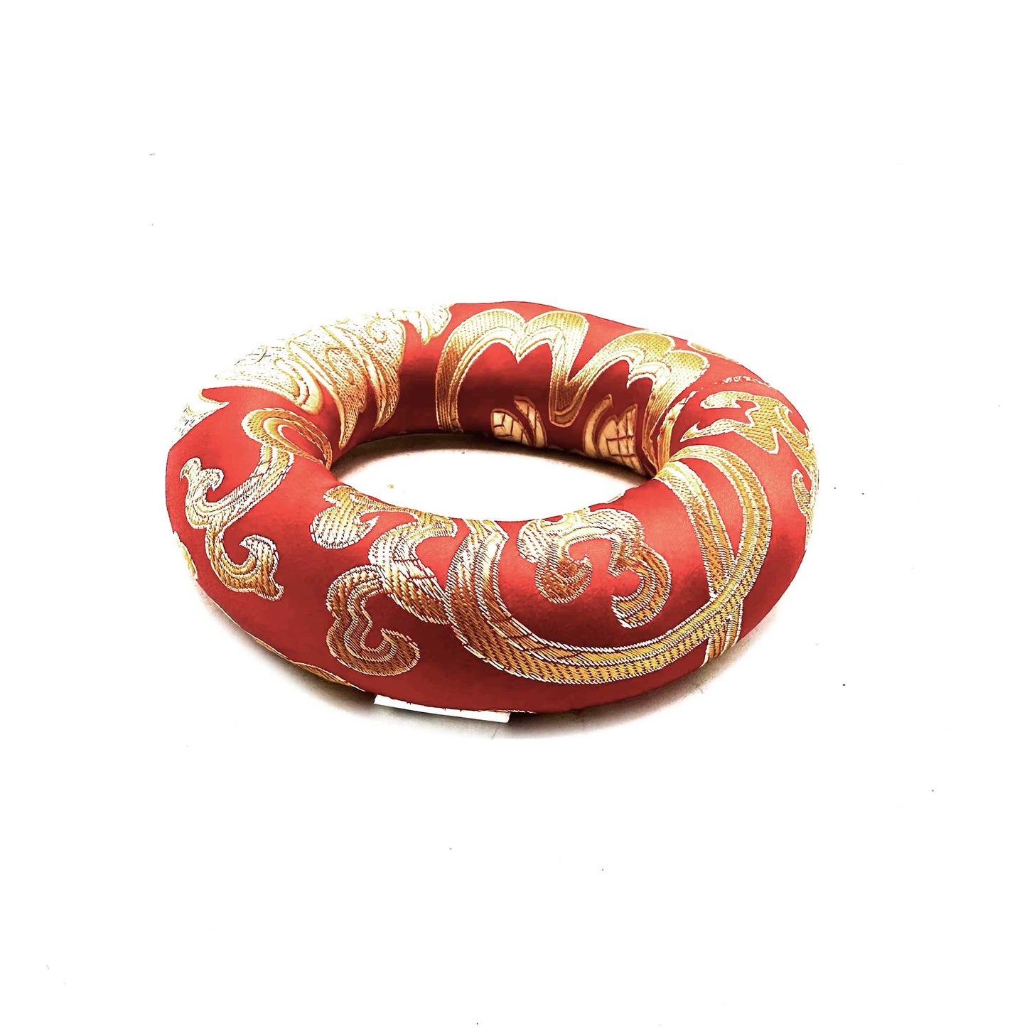 Cojín de aro de 10 cm (para cuenco tibetano de 12-14 cm) - Rojo