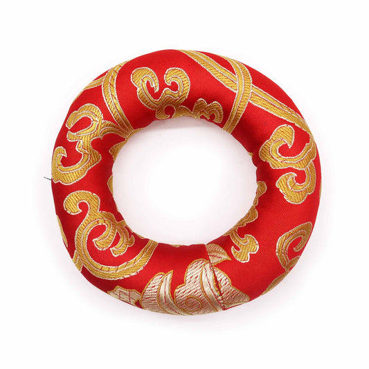 Cojín de aro de 10 cm (para cuenco tibetano de 12-14 cm) - Rojo