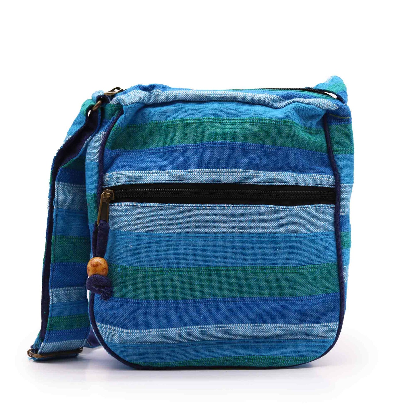 Bolso bandolera Lrg Nepal (correa ajustable) - Blue Rivers