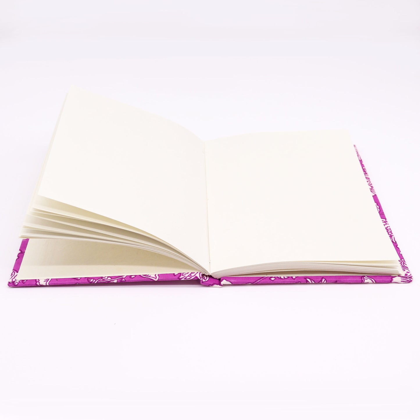 Cuadernos encuadernados en algodón 20x15cm - 96 páginas -Fucsia Antiguo