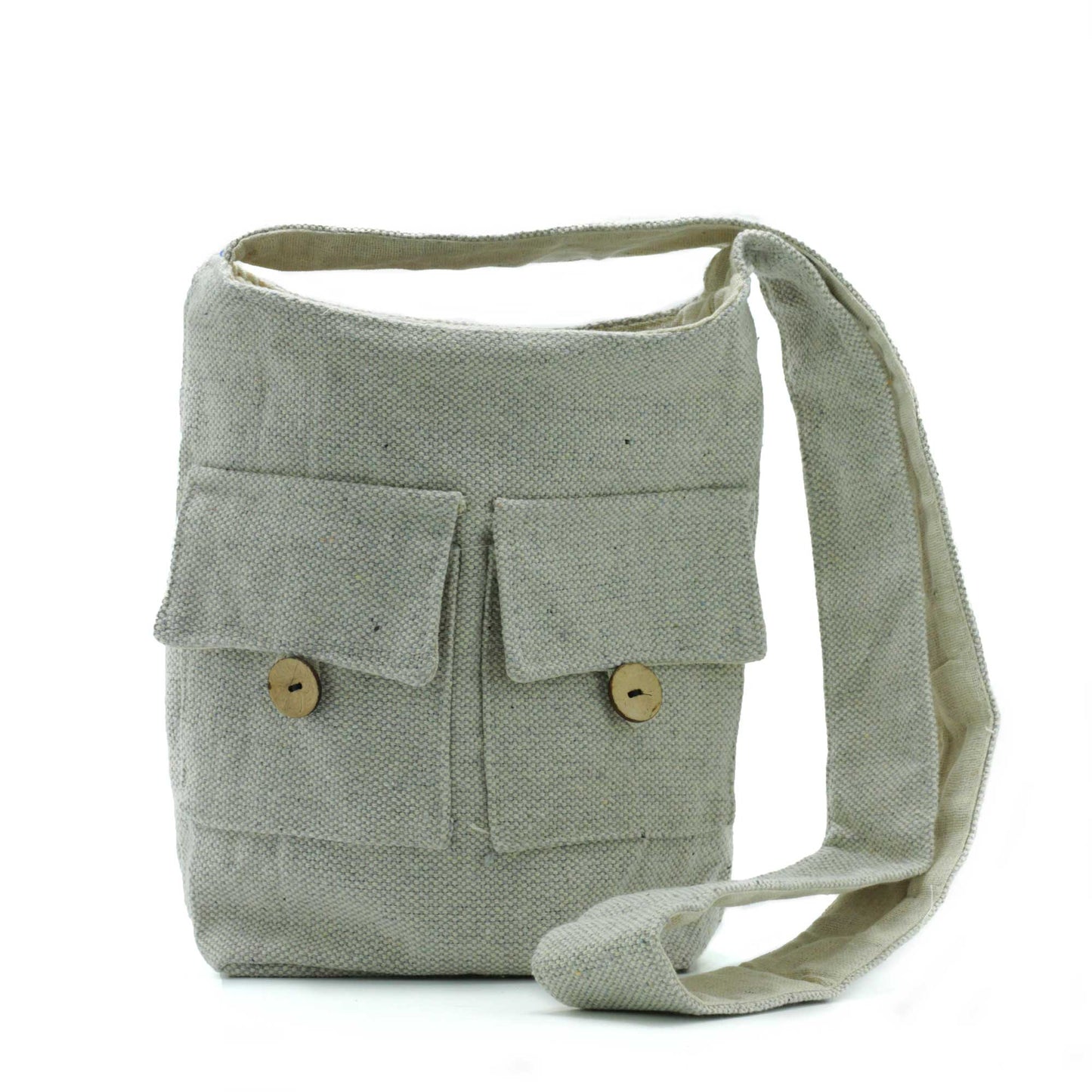 Natural Tones Two Pocket Bags - Stone - Medium