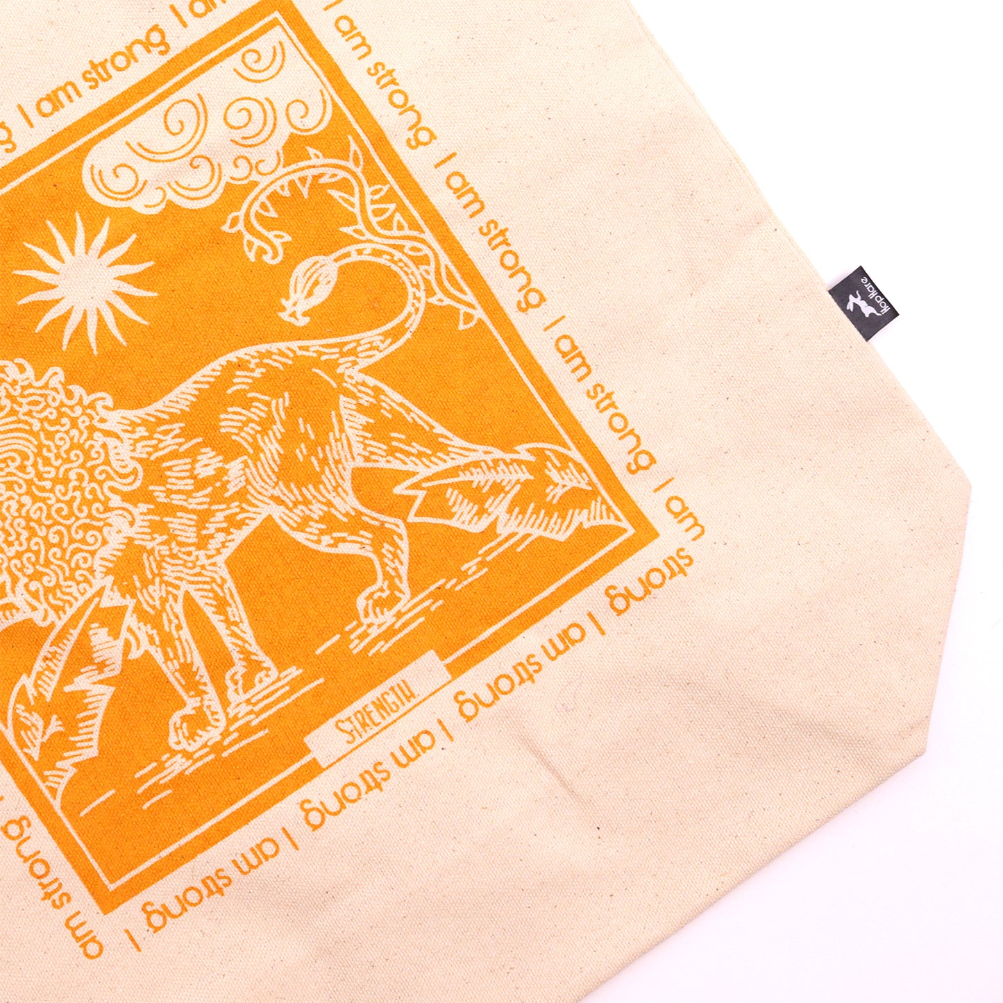 Hop Hare Tote Bag - Soy fuerte