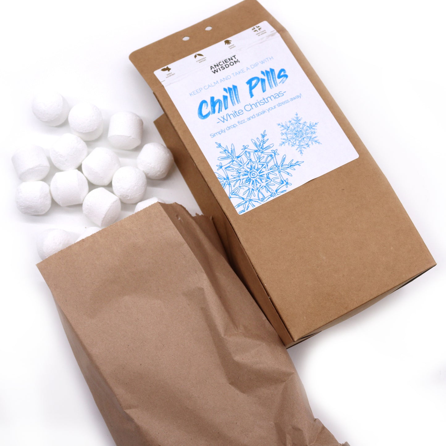 Chill Pills Gift Pack 350g - White Christmas