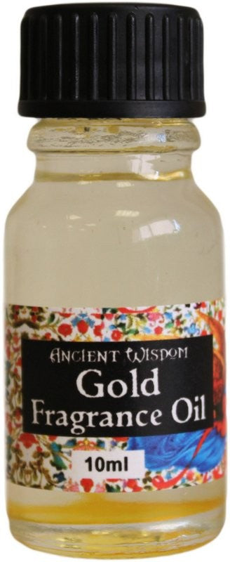 10 ml de aceite aromático de oro navideño